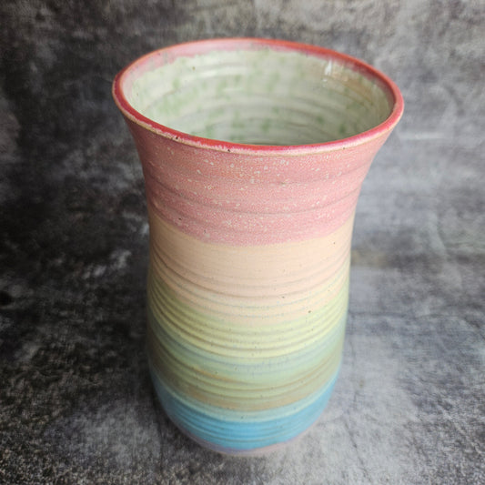 Rainbow vase large