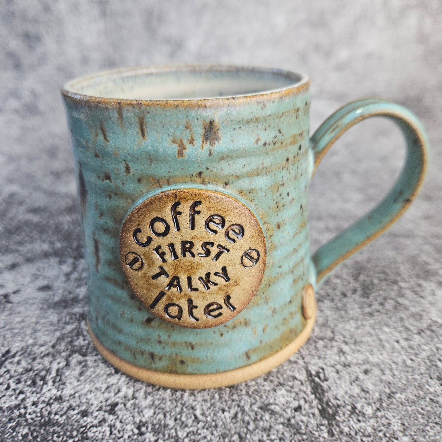 Coffee First, Talky Later Mug