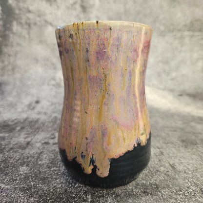 Flowing Raspberry Small Vase