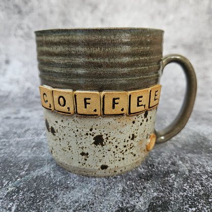 Scrabble coffee mug