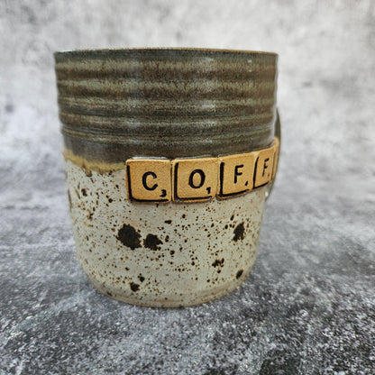 Scrabble coffee mug